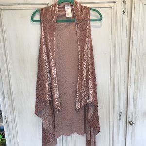 Velvet Anthropologie vest